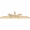 Ekena Millwork Richland Rough Sawn Timber Gable Bracket, Douglas Fir, 108"W x 31 1/2"H x 6"D x 6"F, 7/12 Pitch GBW108X31X0606RIC00RDF - alternate 3